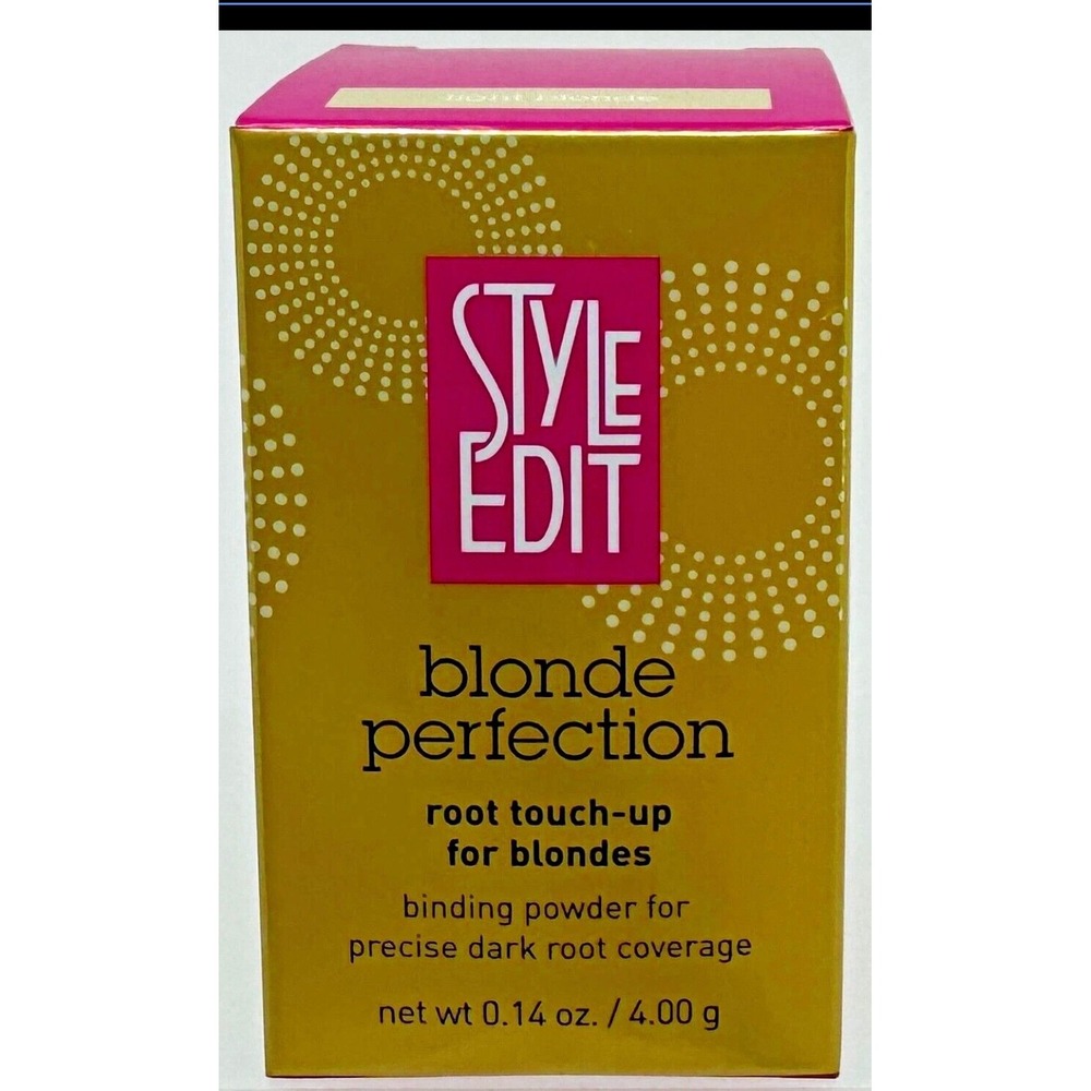 Style Edit Blonde Perfection Root Touch Up Powder .14oz Light Blonde